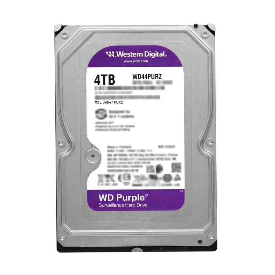 Western Digital Purple 4TB 3.5 Inch SATA 5400RPM Surveillance