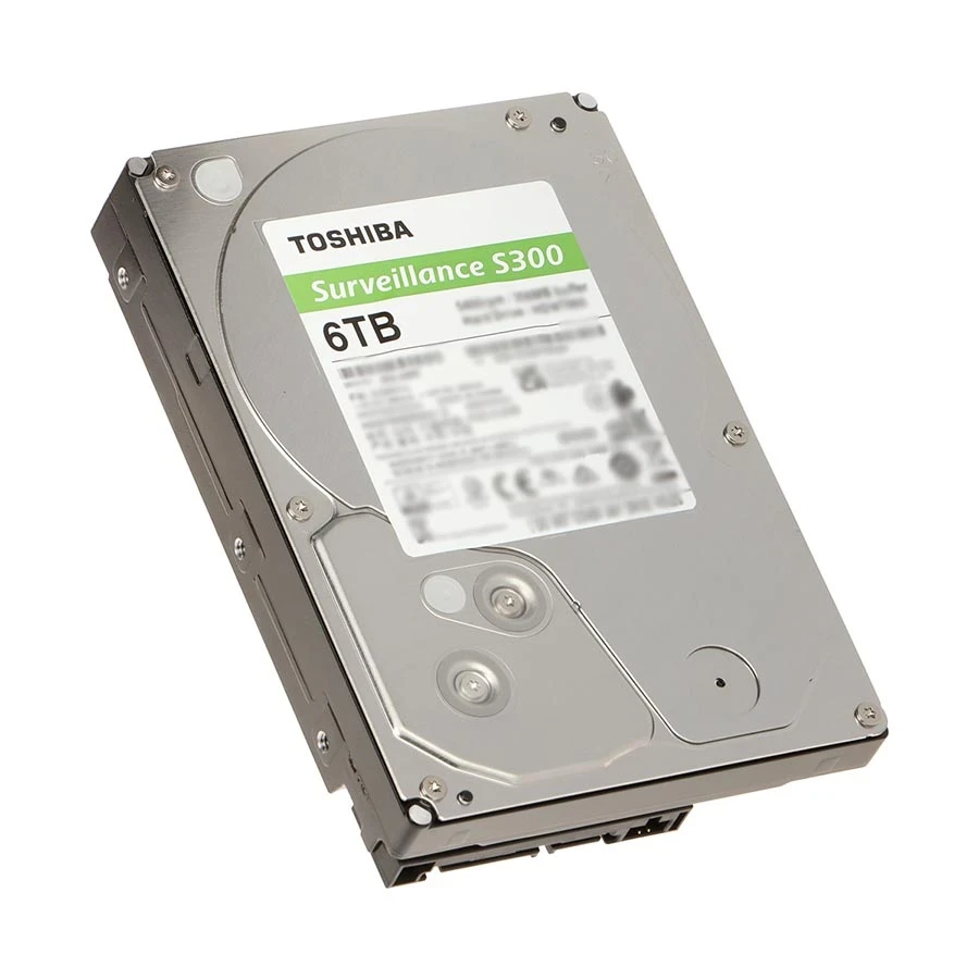 Toshiba S300 6TB 3.5 Inch SATA 5400RPM Surveillance HDD